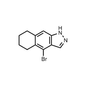 4-Bromo-5,6,7,8-tetrahydro-1H-benzo[f]indazole|CS-1236855