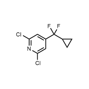 2,6-Dichloro-4-(cyclopropyldifluoromethyl)pyridine|CS-1237024