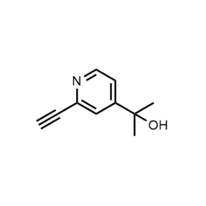2-(2-Ethynylpyridin-4-yl)propan-2-ol|CS-1237063