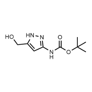 tert-Butyl (5-(hydroxymethyl)-1H-pyrazol-3-yl)carbamate|CS-1237227