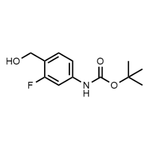 tert-Butyl (3-fluoro-4-(hydroxymethyl)phenyl)carbamate|CS-1237405