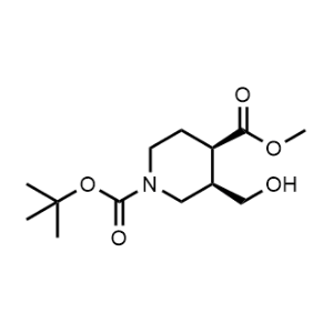 rel-1-(tert-Butyl) 4-methyl (3R,4R)-3-(hydroxymethyl)piperidine-1,4-dicarboxylate|CS-1237433