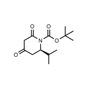 tert-Butyl (R)-2-isopropyl-4,6-dioxopiperidine-1-carboxylate|CS-1237592