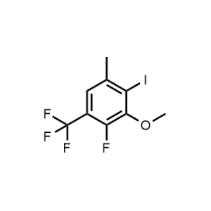 2-Fluoro-4-iodo-3-methoxy-5-methyl-1-(trifluoromethyl)benzene|CS-1237594
