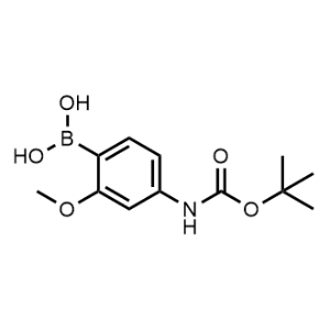 (4-((tert-Butoxycarbonyl)amino)-2-methoxyphenyl)boronic acid|CS-1237804