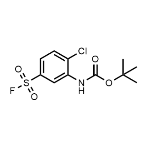 tert-Butyl (2-chloro-5-(fluorosulfonyl)phenyl)carbamate|CS-1237845