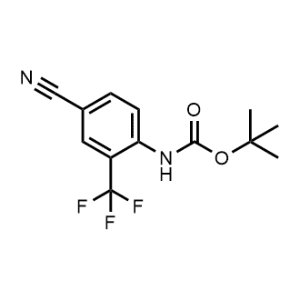 tert-Butyl (4-cyano-2-(trifluoromethyl)phenyl)carbamate|CS-1237869