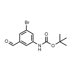 tert-Butyl (3-bromo-5-formylphenyl)carbamate|CS-1237916