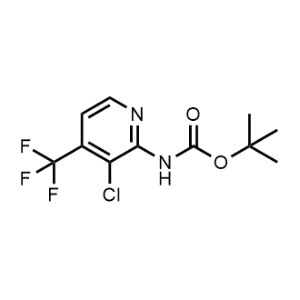tert-Butyl (3-chloro-4-(trifluoromethyl)pyridin-2-yl)carbamate|CS-1237919
