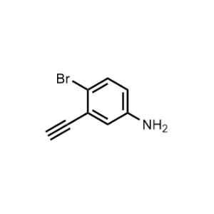 4-Bromo-3-ethynylaniline|CS-1237936
