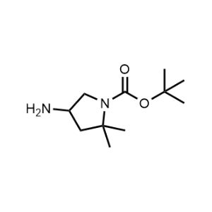 tert-Butyl 4-amino-2,2-dimethylpyrrolidine-1-carboxylate|CS-1237956