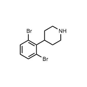4-(2,6-Dibromophenyl)piperidine|CS-1238117
