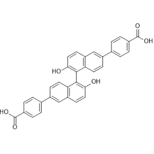 4,4'-(2,2'-Dihydroxy-[1,1'-binaphthalene]-6,6'-diyl)dibenzoic acid|CS-1238708
