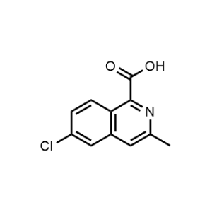 6-Chloro-3-methylisoquinoline-1-carboxylic acid|CS-1238852