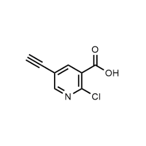 2-Chloro-5-ethynylnicotinic acid|CS-1238904