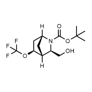 tert-Butyl (1R,3R,4R,5S)-3-(hydroxymethyl)-5-(trifluoromethoxy)-2-azabicyclo[2.2.1]heptane-2-carboxylate|CS-1239074