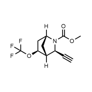 Methyl (1R,3R,4R,5S)-3-ethynyl-5-(trifluoromethoxy)-2-azabicyclo[2.2.1]heptane-2-carboxylate|CS-1239086