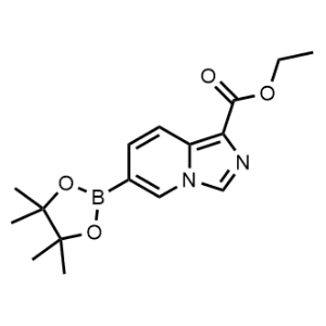Ethyl 6-(4,4,5,5-tetramethyl-1,3,2-dioxaborolan-2-yl)imidazo[1,5-a]pyridine-1-carboxylate|CS-1239184