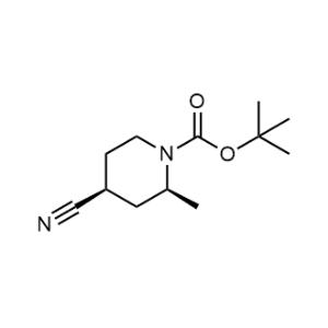 tert-Butyl (2S,4S)-4-cyano-2-methylpiperidine-1-carboxylate|CS-1239281