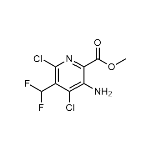 Methyl 3-amino-4,6-dichloro-5-(difluoromethyl)picolinate|CS-1239381