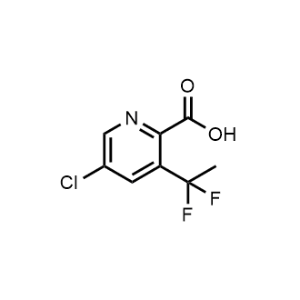 5-Chloro-3-(1,1-difluoroethyl)picolinic acid|CS-1239445