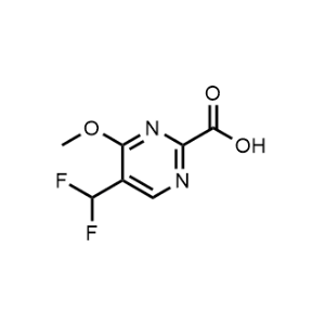 5-(Difluoromethyl)-4-methoxypyrimidine-2-carboxylic acid|CS-1239462