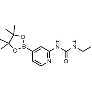 1-Ethyl-3-(4-(4,4,5,5-tetramethyl-1,3,2-dioxaborolan-2-yl)pyridin-2-yl)urea|CS-1239532