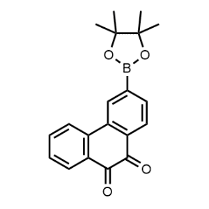 3-(4,4,5,5-Tetramethyl-1,3,2-dioxaborolan-2-yl)phenanthrene-9,10-dione|CS-1239618