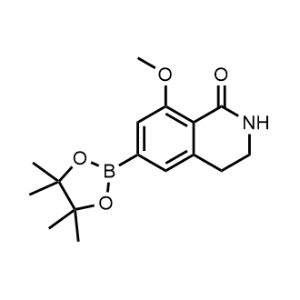 8-Methoxy-6-(4,4,5,5-tetramethyl-1,3,2-dioxaborolan-2-yl)-3,4-dihydroisoquinolin-1(2H)-one|CS-1239739