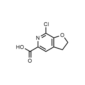 7-Chloro-2,3-dihydrofuro[2,3-c]pyridine-5-carboxylic acid|CS-1240524
