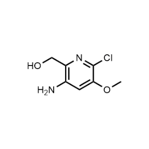 (3-Amino-6-chloro-5-methoxypyridin-2-yl)methanol|CS-1241234