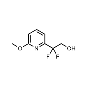 2,2-Difluoro-2-(6-methoxypyridin-2-yl)ethan-1-ol|CS-1241240