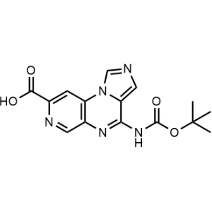 4-((tert-Butoxycarbonyl)amino)imidazo[1,5-a]pyrido[3,4-e]pyrazine-8-carboxylic acid|CS-1241291