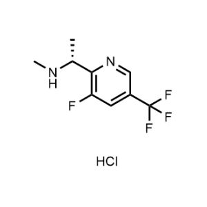(R)-1-(3-Fluoro-5-(trifluoromethyl)pyridin-2-yl)-N-methylethan-1-amine hydrochloride|CS-1241297