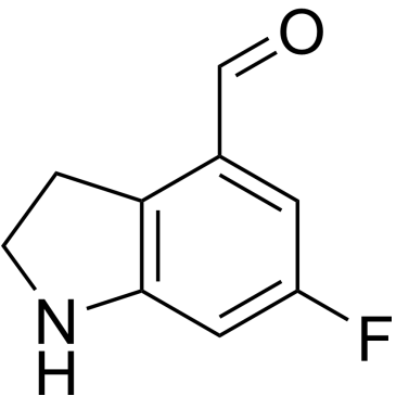 6-Fluoroindoline-4-carbaldehyde|CS-1241316