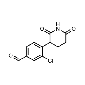 3-Chloro-4-(2,6-dioxopiperidin-3-yl)benzaldehyde|CS-1241326