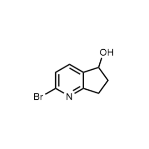 2-Bromo-6,7-dihydro-5H-cyclopenta[b]pyridin-5-ol|CS-1241336