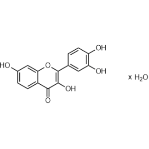 2-(3,4-dihydroxyphenyl)-3,7-dihydroxy-4H-chromen-4-one hydrate.xH2O|CS-1241443