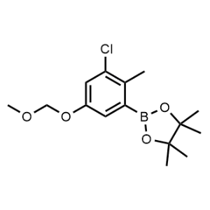 2-(3-Chloro-5-(methoxymethoxy)-2-methylphenyl)-4,4,5,5-tetramethyl-1,3,2-dioxaborolane|CS-1241956