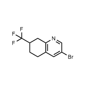 3-Bromo-7-(trifluoromethyl)-5,6,7,8-tetrahydroquinoline|CS-1241970