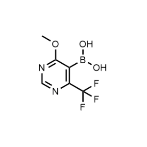 (4-Methoxy-6-(trifluoromethyl)pyrimidin-5-yl)boronic acid|CS-1242019