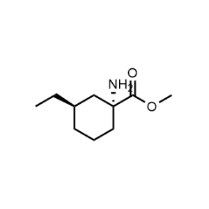 Methyl (1R,3R)-1-amino-3-ethylcyclohexane-1-carboxylate|CS-1242064