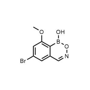 6-Bromo-8-methoxy-1H-benzo[d][1,2,6]oxazaborinin-1-ol|CS-1242244