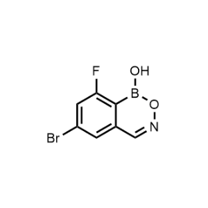 6-Bromo-8-fluoro-1H-benzo[d][1,2,6]oxazaborinin-1-ol|CS-1242260