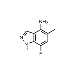 7-Fluoro-5-methyl-1H-indazol-4-amine|CS-1242387