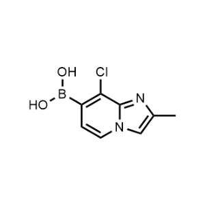 (8-Chloro-2-methylimidazo[1,2-a]pyridin-7-yl)boronic acid|CS-1242390