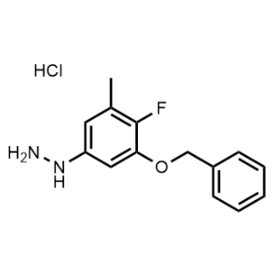 (3-(Benzyloxy)-4-fluoro-5-methylphenyl)hydrazine hydrochloride|CS-1243230