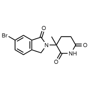 3-(6-Bromo-1-oxoisoindolin-2-yl)-3-methylpiperidine-2,6-dione|CS-1243263
