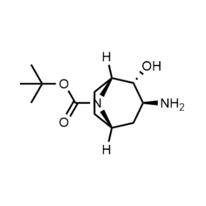 rel-tert-Butyl (1R,2R,3S,5S)-3-amino-2-hydroxy-8-azabicyclo[3.2.1]octane-8-carboxylate|CS-1243504