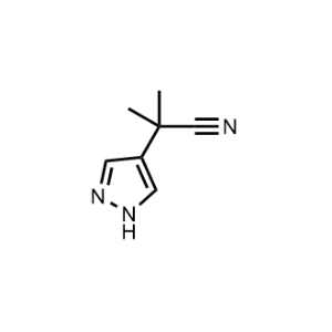 2-Methyl-2-(1H-pyrazol-4-yl)propanenitrile|CS-1243551